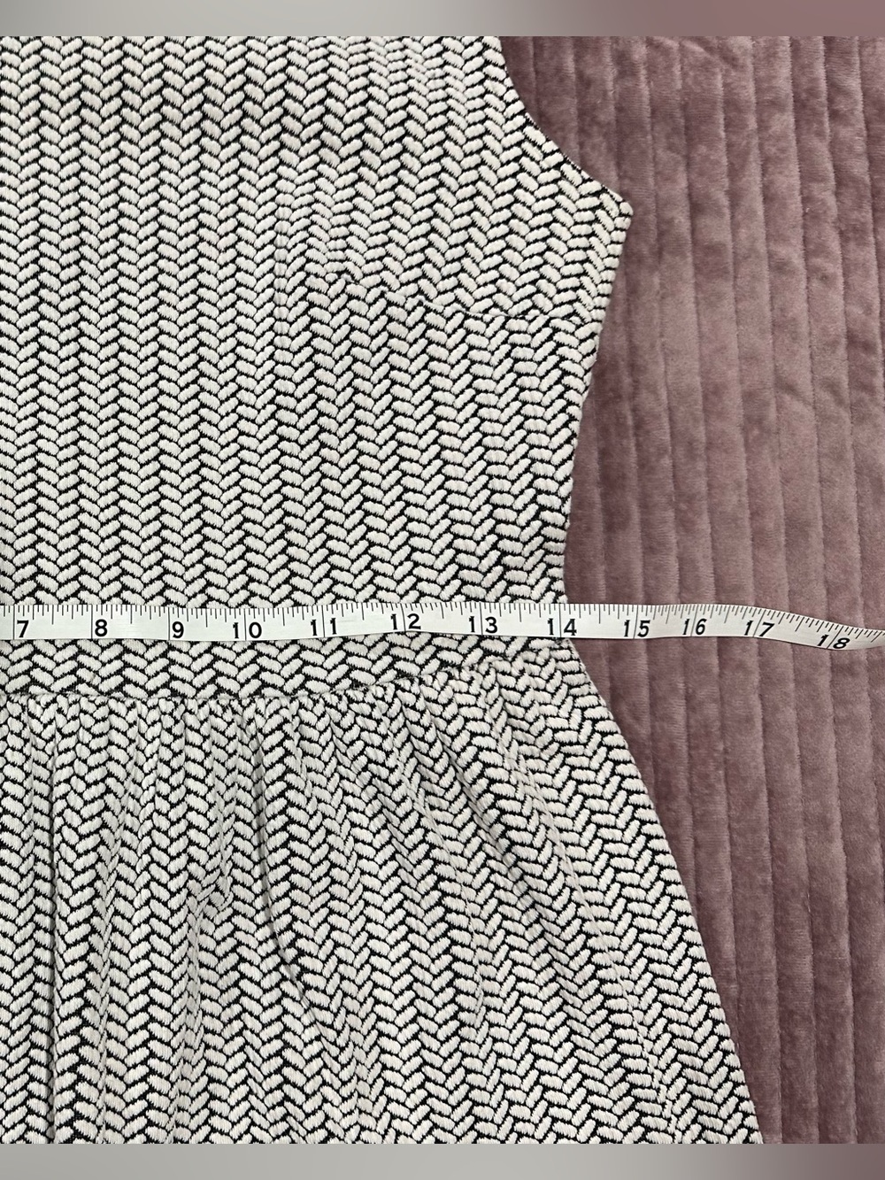 LOFT Fall Textured Sweater - ish Capsule Wardrobe Chevron Dress - Picture 8 of 8
